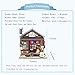 Flever Dollhouse Miniature DIY House Kit Creative Room with Furniture for Romantic Valentine's Gift - Izakaya