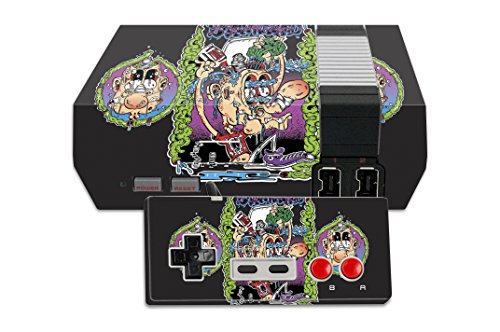MightySkins Skin Compatible with Nintendo NES Classic Edition wrap Cover Sticke…