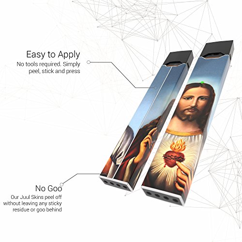 2 Pack - Jesus Christ Decal Sticker Vinyl Skin for Juul Vape - Thumbnail 2