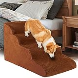 CiWiVOKi 4 Tier Dog Ramp for Couch, 20" High