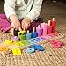Fat Brain Toys Count and Sort Stacking Tower - Wooden Number-Learning Set, Ages 2+