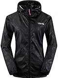 Wantdo Women's Hooded Packable UV Protect Outdoor Windproof Lightweight Jacket