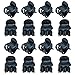 Outus 100 Pack Orchid Clips, Plant Clips, Orchid Support Clips Flower and Vine Clips for Supporting Stems Vines Grow Upright, Dark Green