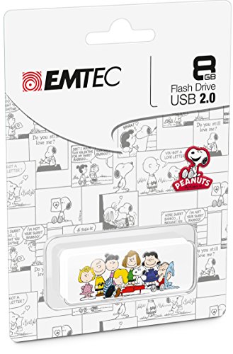 Emtec Peanuts 8GB USB 2.0 Flash Drives (ECMMD8GM700PN01)