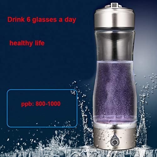 UTNF Portable Water Ionizer Hydrogen Generator For H2 Rich Hydrogen Water Bottle Ionizer 450Ml Usb Electrolysis