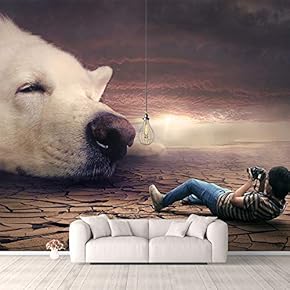 Wall Murals for Bedroom Fantasy View Mystery Collage Removable Wallpaper Peel and Stick Wall Stickers - 66x96 inches