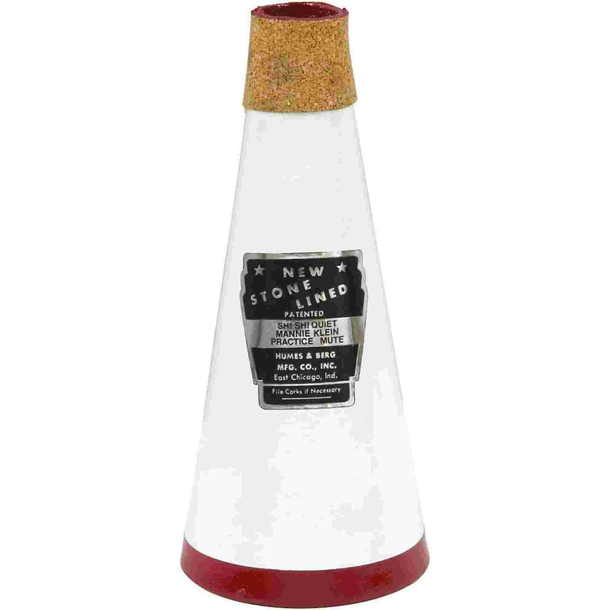 Humes & Berg Practice Mute New Stone Lined Mannie Klein 132 Trumpet