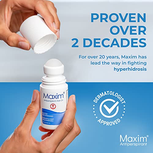 Maxim® Clinical Strength Antiperspirant for hyperhidrosis Excessive