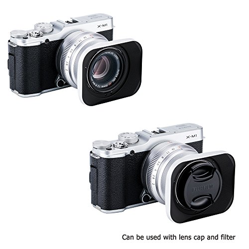 JJC Dedicated Metal Lens Hood for Fuji Fujinon Lens XF 35mm F2 R WR,Fuji Fujinon Lens XF
