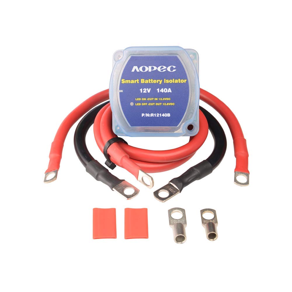 Buy 12V 140Amp Smart Waterproof Dual Battery Isolator Fits ATV UTV 4WD