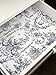 Scentennials Vintage Toile Scented Drawer Liners - (16.5 x 22 Inch) Toile Print - Premium Quality Shelf Liner Sheets - Ideal for Kitchen, Drawer & Closet, Non-Adhesive Design