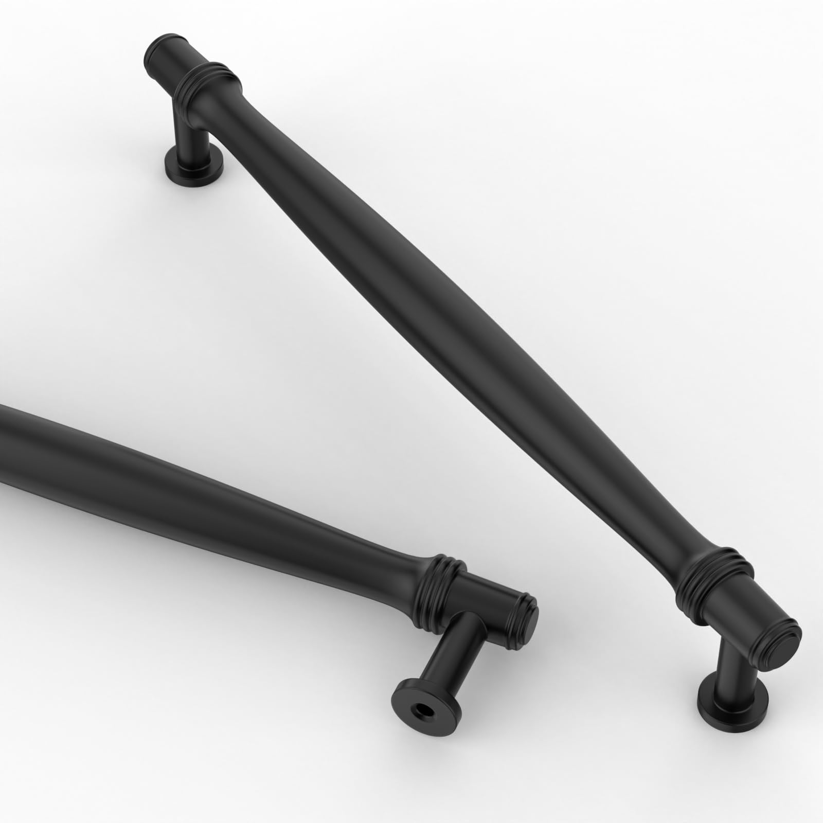 Photo 1 of Asidrama 10 Pack 7.5 Inch(192mm) Matte Black Kitchen Cabinet Handles, Cabinet Pulls Kitchen Cabinet Hardware for Cupboard Drawer Pulls