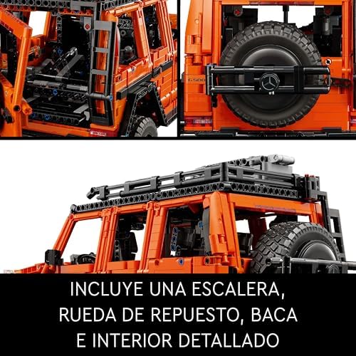 Technic Mercedes-Benz G 500 Professional Line Kit de Construcción, Maqueta de Coche Clase G para Adultos, Regalo para Hombres y Mujeres Fans de los 4x4, Decoración del Hogar 42177