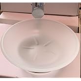 Glass Soap Dish 2 Pack Replacement Spare for Bathroom Accessory Universal Holder Home Standard (Frosted)