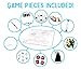 Make Your Own Game Board Kit Dry Erase 23x26 Foldable Gameboard Set Complete with Game Pieces Timer Blank Cards Markers Pawns Spinner and Dice - Perfect for Game Prototyping and Development RPG Games