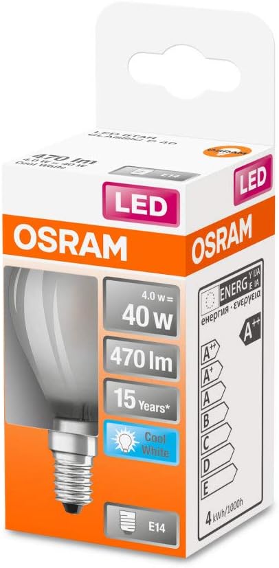 OSRAM Pack of 10 x LED lamp, Frosted, Set of 10 Lamps - Image 4