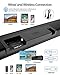 Sound Bars for TV, Strong Bass Dual Connection Wired and Wireless Sound Bar, Speakers with Build in Subwooferthumb 4