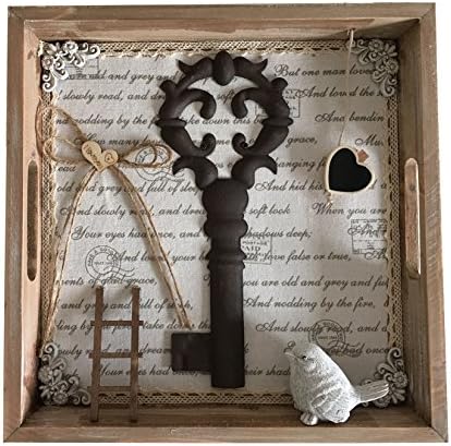 ZARDINA Wall Hanging Art Decorative Sculpture (1 x Key Wall Decor)
