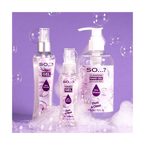 SO-Pure-Clean-Hand-Sanitiser-50ml-x-6 SO Pure & Clean Hand Sanitiser 50ml x 6