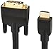 Amazon Basics HDMI A to DVI Adapter Cable, Black, 15 feet, 1-Pack