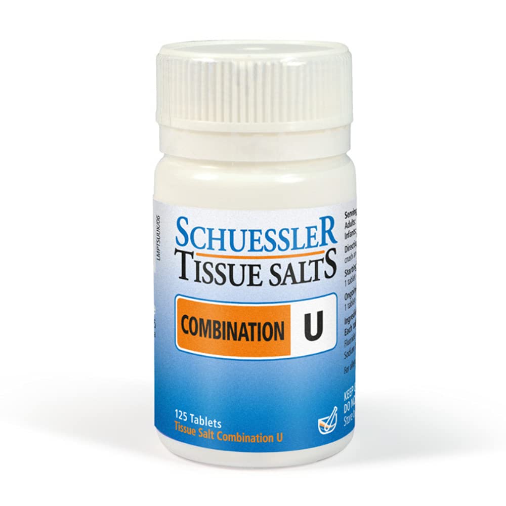 Schuessler Tissue Salts Combination U - 125 Tablets