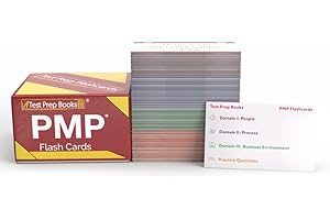 PMP Study Cards: PMP Exam Prep 2025-2026 with Practice Test Questions Covering the PMBOK 7th Edition [Full Color Cards]