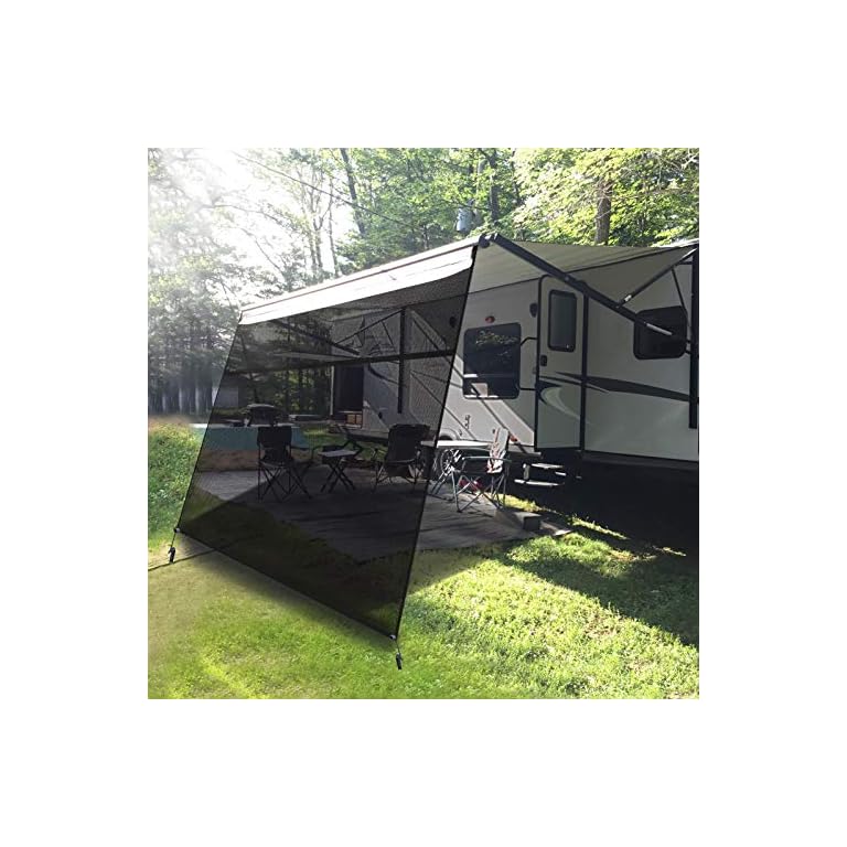 Rv awning screen shade hactour