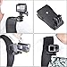 Anti-Slide 360° Rotary Action Cam Sports Camera Quick Clip Backpack Strap Mount Clamp Holder for GoPro DJI OSMO Travel Vlogging