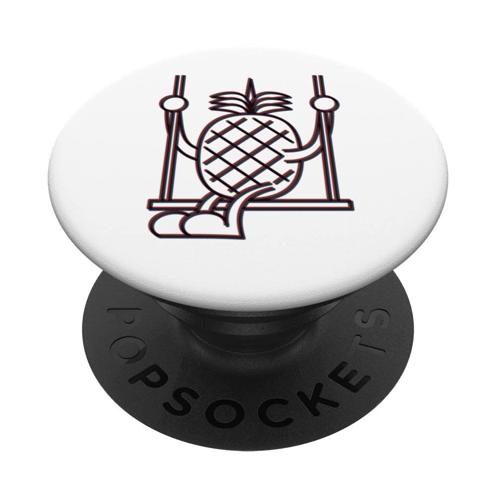 Swinging Pineapple - Pineapple on Swing - Swinging Couples PopSockets Swappable PopGrip