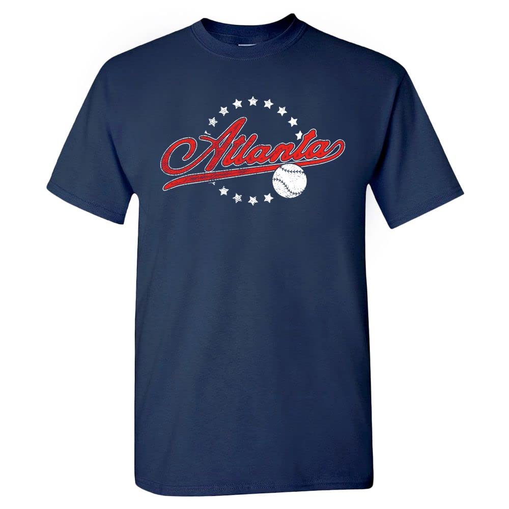 Atlanta Baseball Vintage Men's Fan T-Shirt