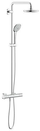 Grohe Euphoria 180 Brause- und Duschsysteme (mit Thermostat, mit Handbrause, Duscharm 390mm) 27420001