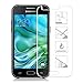 kwmobile Screen protector tempered glass for Samsung Galaxy J1 (2015) in crystal clear - Premium quality