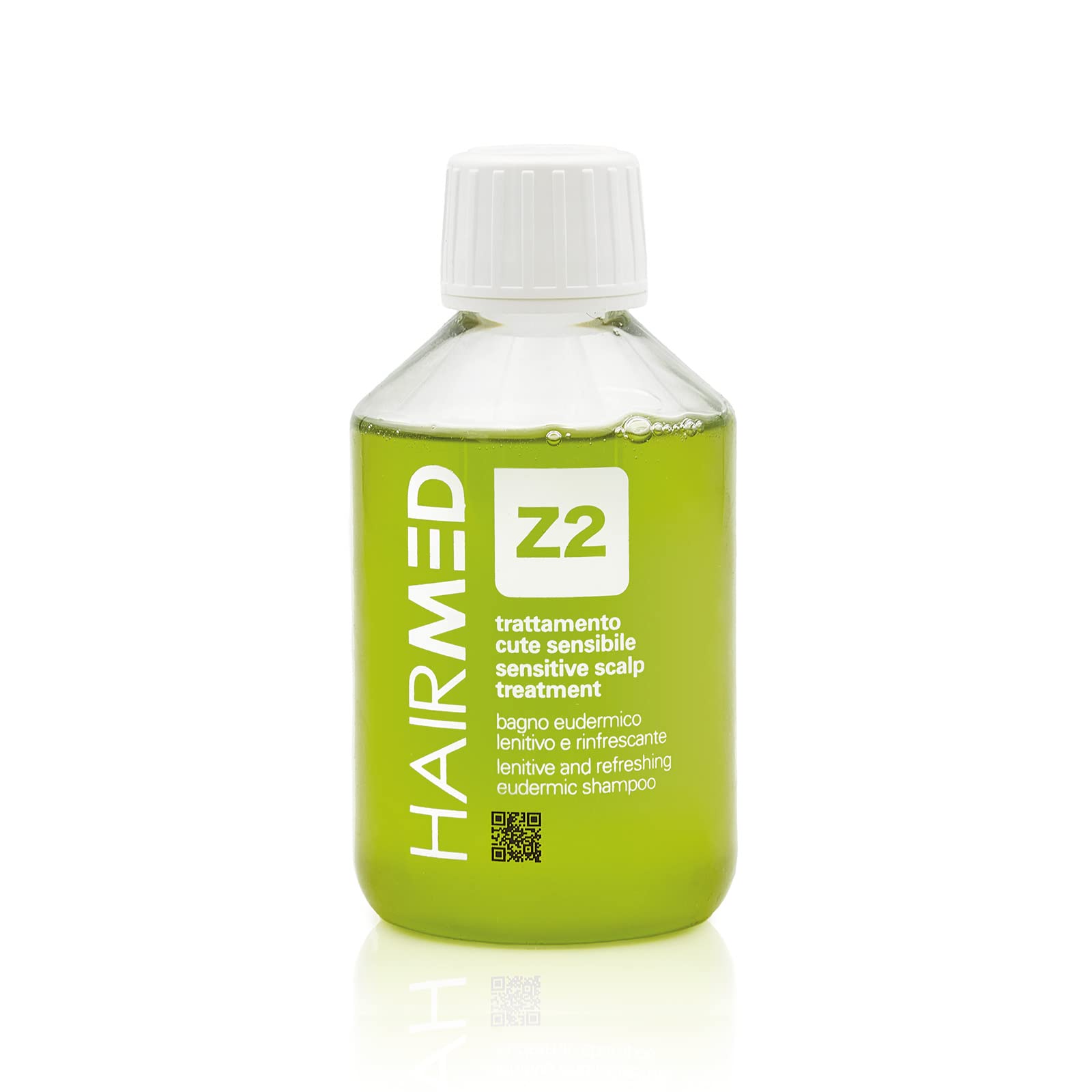 HAIRMED Z2 Antipruritic Hair Shampoo, Soothing Shampoo for Irritated Skin, Professional Eudermal Hair Bath, 200 ml