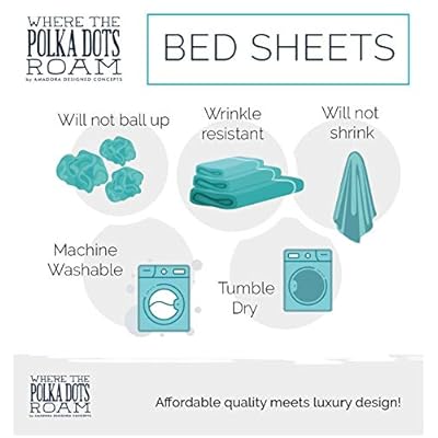 Where The Polka Dots Roam Twin Size Bedding Duvet Cover Nautical Anchor Print 2 Piece Set Unisex, Soft Brushed… 51kOb6QsI%2BL