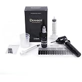 Dermdot SMP Pigment Kit, Deepest Scalp Pigmentation Ink, Black | Premium scalp micropigmentation ink kit with superior retention. Includes mixer, cups, syringes, chart, and black pigment.