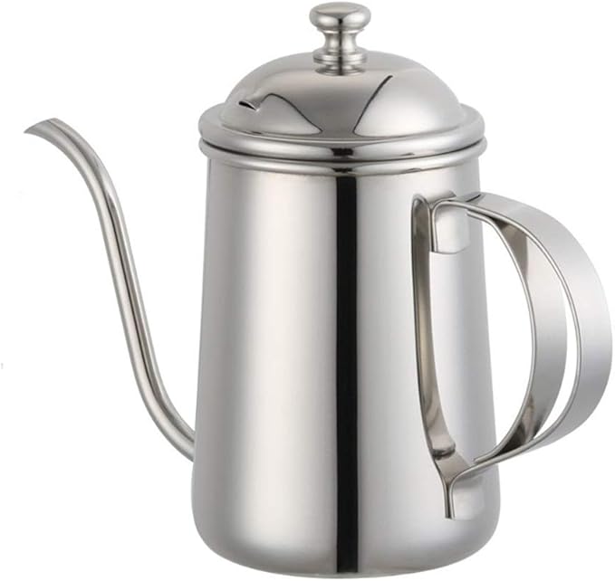 Spout Coffee Pot 650ML Stainless Steel Coffee Pot Gooseneck