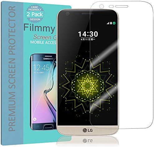 LG G5 Screen Protector,[2-Pack][Full Coverage], Filmmy Soft Tough Tpu Ultra HD Screen Protector Film for LG G5
