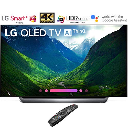 LG OLED55C8PUA 55in-Class C8 OLED 4K HDR AI Smart TV (2018 Model) – (Renewed)