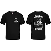 Suicidal Tendencies Official FlipSkull T-Shirt + Sticker Black