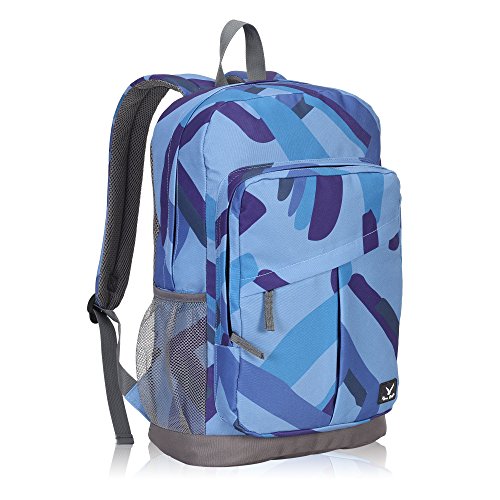 Hynes Eagle Large Capacity Daypack Casual College Backpack Travel Backpack Blue