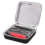 LTGEM EVA Hard Case Compatible with Noco Genius Boost HD GB70 2000 Amp 12V UltraSafe Lithium Jump Starter - Travel Carrying Pouch Cover Storage Bag