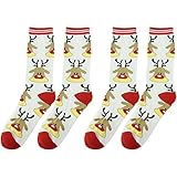 Novelty Cotton Socks, Gmall Funny Gift Holiday Fashion Fun Cool Casual Dress Socks for Men&Women