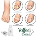 Yoffee Clear Advanced Nail Fungus Solution with Antibacterial Tea Tree and Moisturizing Argan Oil for Finger and Toe Nails, 10ml / 0.34 oz.