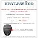 Keyless2Go Replacement for New Remote Car Key Fob for Lacrosse Cobalt Malibu Grand Prix G6 Solstice Models That use 22733523 Remote