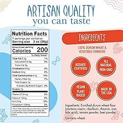 Pastabilities ABC 123 Pasta, Fun Shaped Noodles for