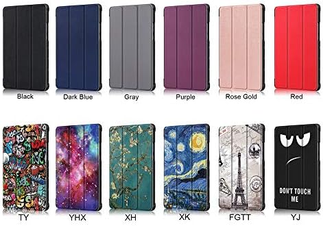 Amazon Com Suitable For Huawei Mediapad M5 Lite 8 Inch Jdn2 Al00 Jdn2 W09 Tri Fold Bracket Protective Cover Pu And Pc Materials No Sleep Purple Mediapad M5 Lite 8 Inch Electronics