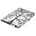 MoKo Lenovo Yoga Book Case, Ultra Compact Slim Folio Leather Cover Case for Lenovo Yoga Book YB1-X90F, YB1-X91F 10.1 Inch 2-in-1 Tablet/Laptop, Lucky Tree