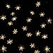 KEDSUM Outdoor Snowflake Solar String Lights, 20ft 30 LED Waterproof Outdoor Decoration Lighting Fairy Lights for Christmas Trees, Garden, Patio, Wedding, Party and Holiday Festivals (Warm White)