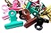 Coolrunner Mixed Color Metal Bulldog Clips, Hinge Clips for Home, Office Use