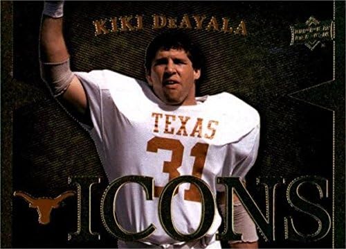 Kiki DeAyala football card (Texas Longhorns) 2011 Upper Deck ICONS 1980-1982 #I-KD